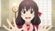 Yunyun as seen in KonoSuba: An Explosion on This Wonderful World! episode 1 (Image via Studio Drive)